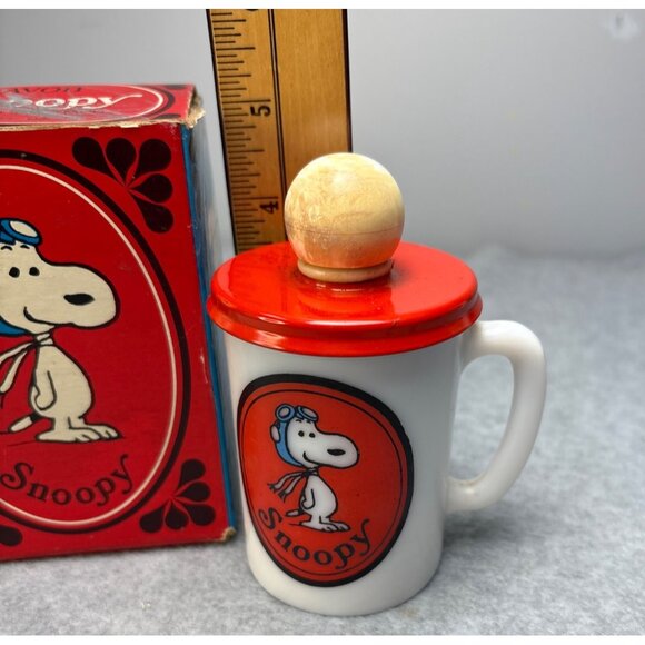 Vintage Avon Flying Ace Snoopy Mug & Soap Set 1969 - Picture 9 of 10